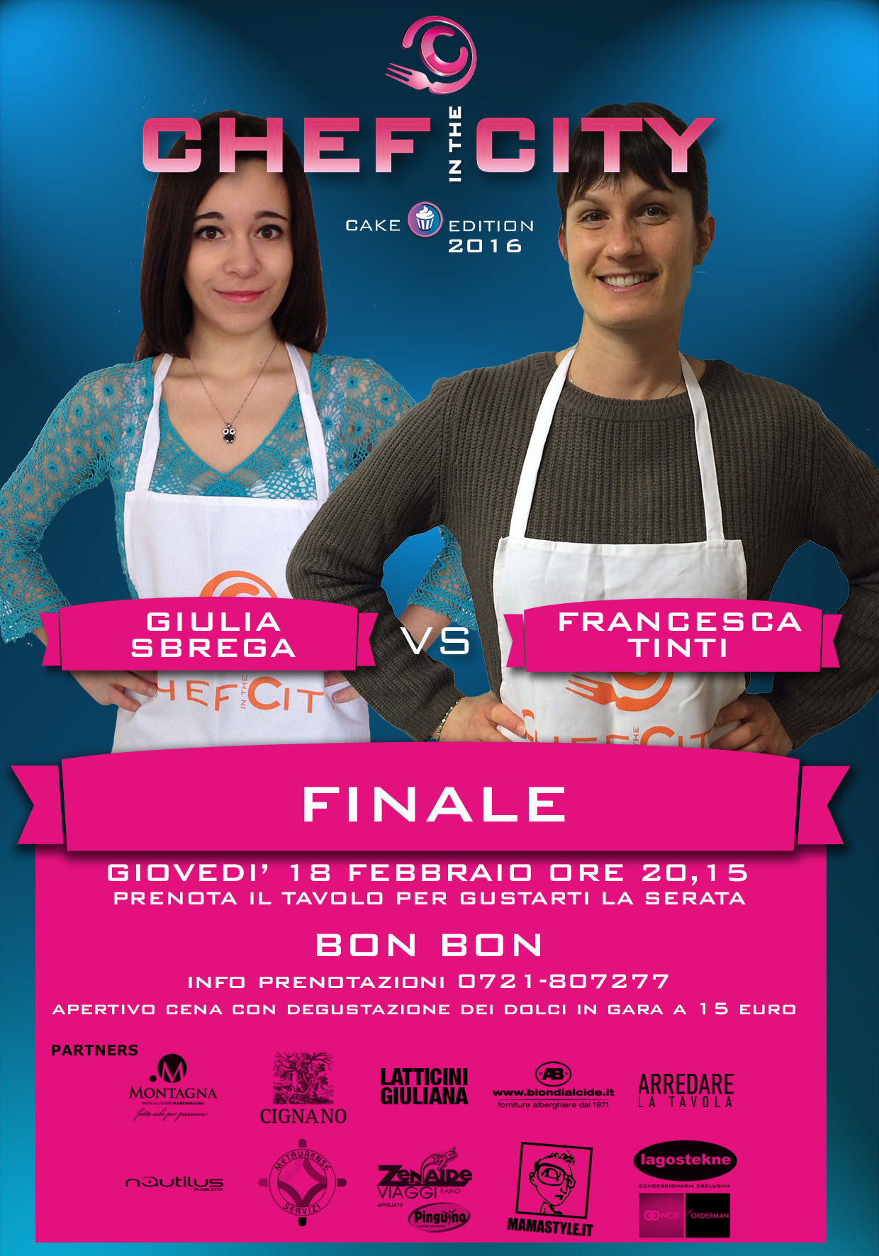 Chi sarà la pasticcera amatoriale più brava della provincia di Pesaro e Urbino? Domani la finale