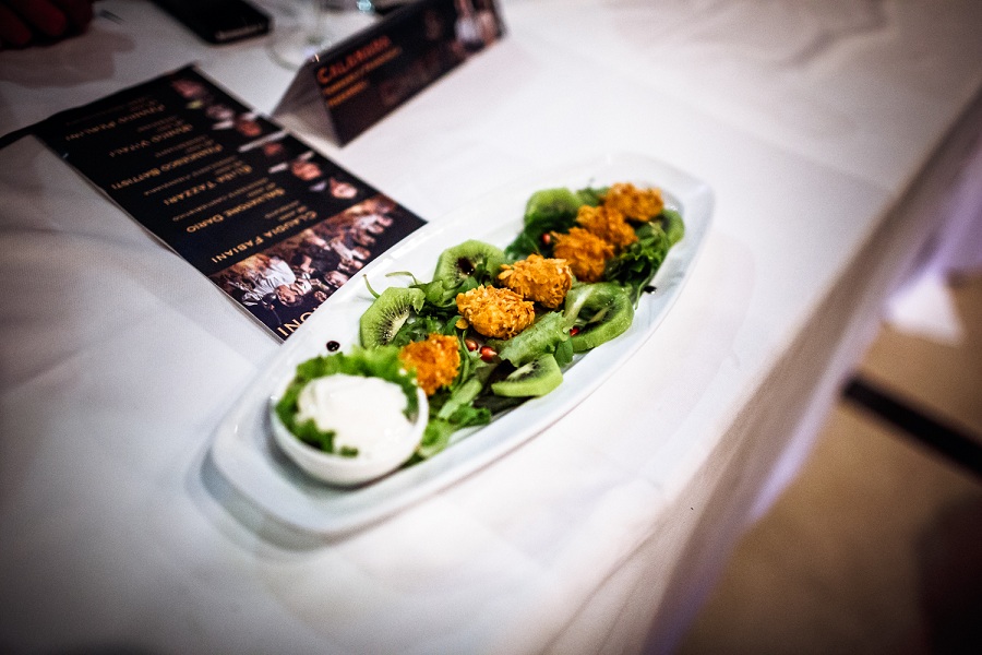 Un piatto presentato alle preselezioni di Chef in the City 2014